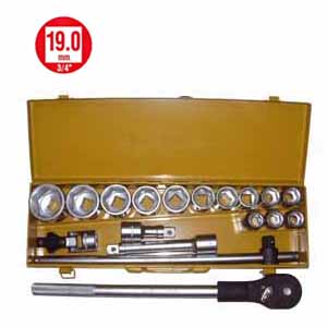 19 PCS 3/4" SOCKET WRENCH SET  
