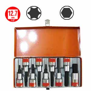 9 PCS 1/2" BIT SOCKET SET  
