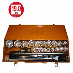 23 PCS 3/4" SOCKET WRENCH SET  